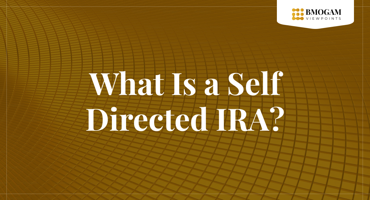 What Is A Self Directed IRA BMOGAM Viewpoints